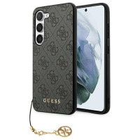Guess 4G Charms Collection case for Samsung Galaxy A35 - black