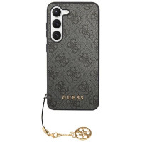 Guess 4G Charms Collection case for Samsung Galaxy A35 - black