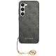 Guess 4G Charms Collection case for Samsung Galaxy A35 - black