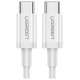 Ugreen US264 60520 USB-C / USB-C PD QC AFC Cable 2m - White