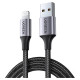 Ugreen US199 60157 USB-A / Lightning MFi cable 1.5m - black