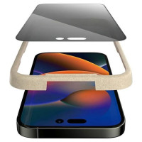 Panzerglass Ultra-Wide Fit Tempered Glass Antibacterial Privacy with Positioner for iPhone 14 Pro Max