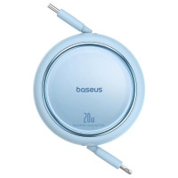 Baseus Free2Pull Cable Retractable USB-C / Lightning 20W 1m - Blue