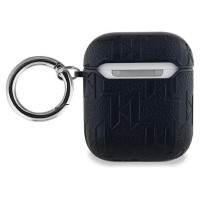 Karl Lagerfeld Monogram Choupette Head case for AirPods 1 / 2 - black