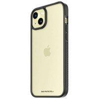 Panzerglass ClearCase Case for iPhone 15 Plus / 14 Plus with Military Grade Certification - Clear & Black