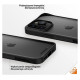 Panzerglass ClearCase Case for iPhone 15 Pro Max with Military Grade Certification - Transparent and Black
