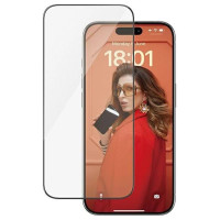 Panzerglass Ultra-Wide Fit tempered glass with positioner for iPhone 15 Pro
