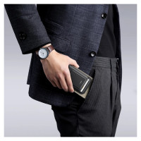 Ugreen Magnetic Wallet 45165 magnetic MagSafe with stand - black