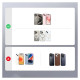 Ugreen Magnetic Wallet 45165 magnetic MagSafe with stand - black
