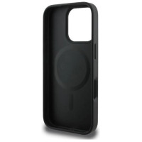 Guess 4G Printed Stripes MagSafe case for iPhone 16 Pro Max - black