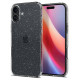 Spigen Liquid Crystal iPhone 16 Case - Clear Glitter