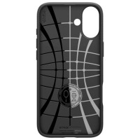Spigen Liquid Air Case for iPhone 16 Plus - Black