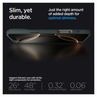 Spigen Liquid Air Case for iPhone 16 Pro Max - Green