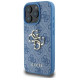 Guess 4G Big Logo iPhone 16 Pro Case - Blue