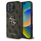 Guess 4G Big Logo iPhone 16 Pro Case - Brown