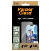 Panzerglass Screen Protector iPhone 16 6.1" Ultra-Wide Fit 2861