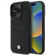 BMW Sign Leather Cardslot Case for iPhone 16 Pro Max - Black