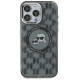 Karl Lagerfeld IML Monogram Karl & Choupette Head MagSafe Case for iPhone 15 Pro Max - Black