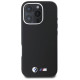 BMW M Smooth Full Wrapped Metal MagSafe Case for iPhone 16 Pro Max - Black
