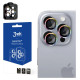 3Mk Protection 3mk Lens Protection Pro Camera Cover with Iridescent Frame for iPhone 16 Pro /16 Pro Max