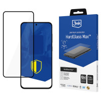 3Mk Protection Tempered glass 3mk HardGlass Max Black for Samsung Galaxy S24 FE
