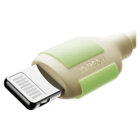 Joyroom S-A53 30W USB-C - Lightning Cable with Fluorescent Tip 1.2m - Beige