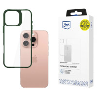 3Mk Protection 3mk Satin Armor Case+ Green for Apple iPhone 16 Pro - transparent