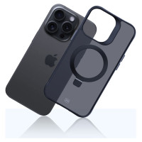 3Mk Protection 3mk Smoke Case Mag&Stand for Apple iPhone 16 pro - black