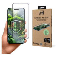 3Mk Protection Tempered Glass 9H 3mk HardGlass Max for Apple iPhone 15 Plus/16 Plus
