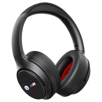 BMW Encmetal Logos Bluetooth ANC Over-Ear Headphones - Black