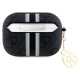 Guess GUAP2P4RPSK AirPods Pro 2 (2022/2023) cover black/black 4G Printed Stripes Charm