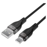 Acefast C11-04 USB-A - USB-C 3A Cable 1.2m Magnetic Braid - Black
