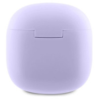 Guess Bluetooth headphones GUTWSJ14ESGU TWS + docking station purple/purple Printed Classic Logo