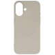 Wozinsky Liquid Silicone Case MagSafe for Samsung Galaxy S25 - Beige