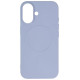 Wozinsky Silicone Case MagSafe Compatible for Samsung Galaxy S24 FE - Purple