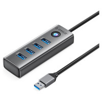 Orico Hub Orico PDD4U-U3 4x USB-A 3.0 - gray