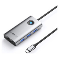 Orico PW11-6P USB-C Hub Docking Station 3x USB-A 3.0 + 1x USB-C 2.0 + 1x HDMI - Gray