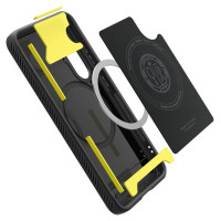 Spigen Rugged Armor Mag MagSafe Case for Samsung Galaxy S25 - Matte Black
