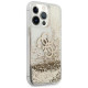 Guess 4G Big Liquid Glitter case for iPhone 13 Pro Max 6.7" - gold