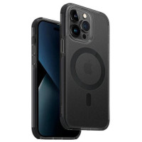 Uniq Combat iPhone 14 Pro Max 6.7" case Magclick Charging black/concrete charcoal