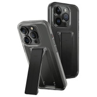 Uniq case Heldro Mount with Stand iPhone 15 Pro Max 6.7" smoke/vapor smoke
