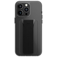 Uniq case Heldro Mount with Stand iPhone 15 Pro Max 6.7" smoke/vapor smoke