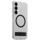 Panzerglass CARE by PanzerGlass Feature Black Kickstand & QI Case for Samsung Galaxy S25+ - Transparent