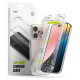 Ringke Easy Slide 2-pack Black Frame Tempered Glass for iPhone 16 Pro