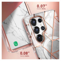 Supcase Cosmo Mag Case for Samsung Galaxy S25 Ultra - Marble Pink