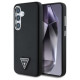 Guess Grained Triangle Logo MagSafe case for Samsung Galaxy S25 - black