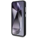 Guess Grained Triangle Logo MagSafe case for Samsung Galaxy S25 - black