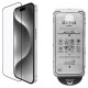 Guess BP Rhinestone 2in1 Screen Protector and Camera Lens Set for iPhone 16 Pro Max - Gold