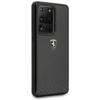 Ferrari Carbon Heritage Case for Samsung Galaxy S20 Ultra - Black