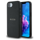 Guess PU Grained Classic Logo case with MagSafe for iPhone 16e - black
